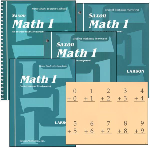 Saxon Math 1 Homeschool Kit