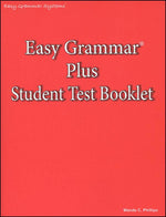 Easy Grammar Plus Test Booklet