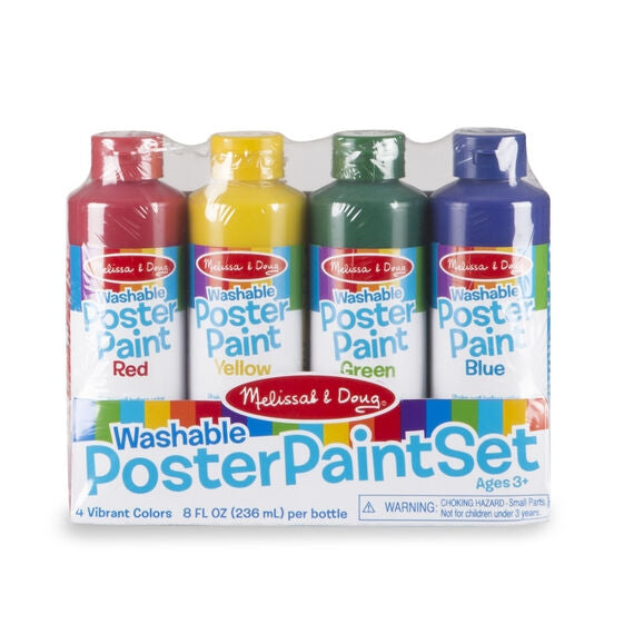 Washable Poster Paint Set - Melissa and Doug