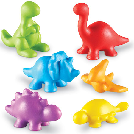 Back in Time Dinosaur Counters™, Set of 72 - Learning Resources