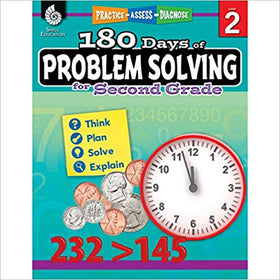 180 Days of Problem Solving for Second Grade – Teacher Created Materials