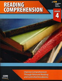 HMH Core Skills Reading Comprehension Workbook Grade 4