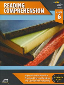 HMH Core Skills Reading Comprehension Workbook Grade 6