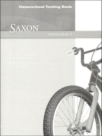 Saxon Math 3 Intermediate Test Book