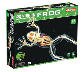 4D Full Skeleton Frog Anatomy Model