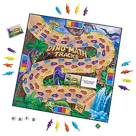 Dino Math Tracks Game