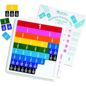 Rainbow Fraction® Tiles Activity Set