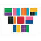 Rainbow Fraction® Deluxe Squares