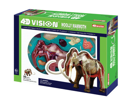 4D Vision Wooly Mammoth Anatomy Model