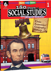 180 Days of Social Studies for First Grade - Teacher Created Materials