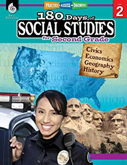 180 Days of Social Studies for Second Grade - Teacher Created Materials