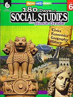 180 Days of Social Studies for Sixth Grade - Teacher Created Materials