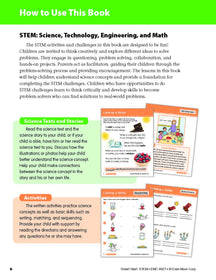 Smart Start STEM Grade 1 Activity Book Hands-on STEM Activities and Critical Thinking Skills Evan-Moore