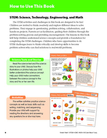 Smart Start STEM Kindergarten Activity Book Hands-on STEM Activities and Critical Thinking Skills Evan-Moore