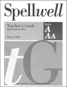 Spellwell A and AA Teacher's Guide