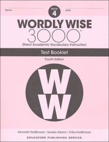 Wordly Wise 3000 Book 4 Tests (4th Edition)