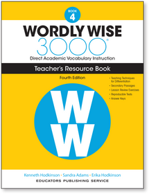 Wordly Wise 3000 Teacher's Resource Book 4 (4th Edition)