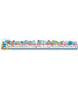 Alphabet Train Border