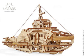 UGears Tugboat Mechanical model kit