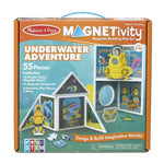 Underwater Adventure with Submarine  - Magneticity Magnetic Tiles Building Playset – Melissa & Doug STEM