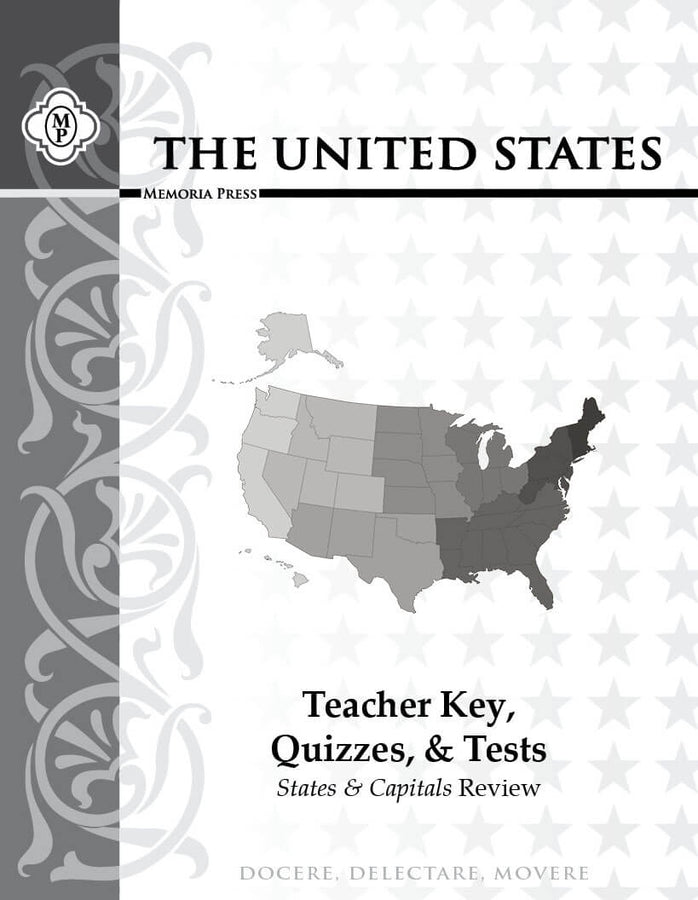 United States Teacher Key, Quizzes, and Tests