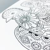 Winged Critters 2  Coloring Book - Earth Art International