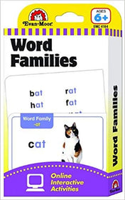 Word Families, Grades 1+ (Ages 6+) - Flashcards