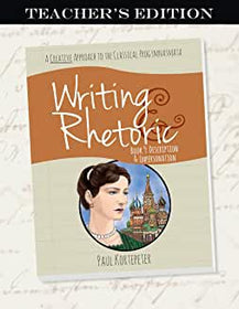 Writing & Rhetoric Book 9: Description & Impersonation Teacher's Edition - Classical Academic Press