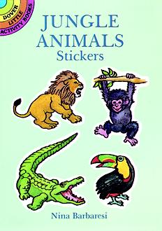 Jungle Animals Sticker Book