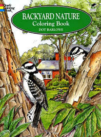 Backyard Nature Coloring Book