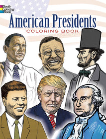 American Presidents Coloring Book